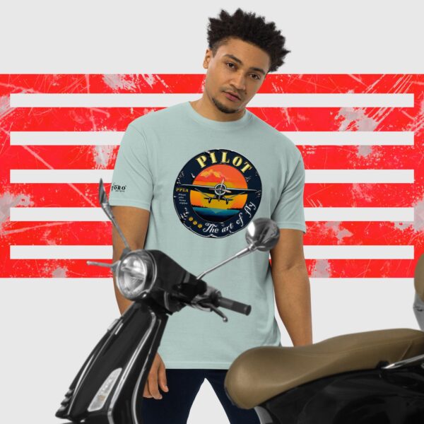 Camiseta Hombre gruesa RETRO Pilot
