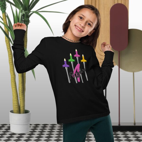 Camiseta Unisex manga larga adolescente FINGERS 4 M - Imagen 7